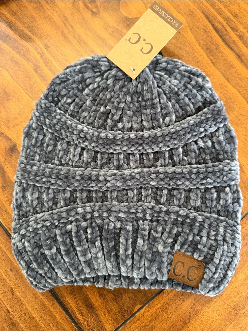 C.C Kids Beanie Hat - Gray